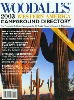 Paperback Woodall's Western Campground Directory Book