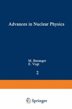 Paperback Advances in Nuclear Physics: Volume 2 Book