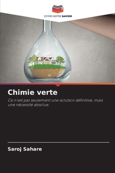Chimie verte (French Edition)