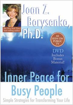 Paperback Inner Peace for Busy People DVD Book