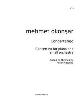Paperback Concertango: Concertino for piano and small orchestra Book