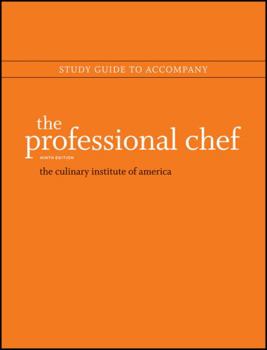 Paperback The Professional Chef, Study Guide Book