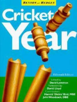 Hardcover The Benson and Hedges Cricket Year: 1995-6 Book