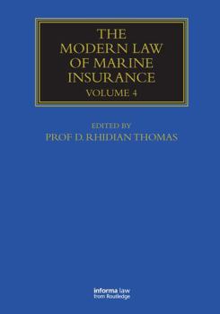 Hardcover The Modern Law of Marine Insurance: Volume Four Book