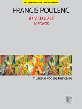 Paperback 50 Melodies (50 Songs): For Medium/Low Voice and Piano Book