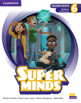 Paperback Super Minds Level 6 Workbook with Digital Pack British English Book