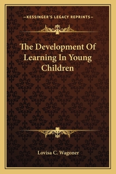 Paperback The Development Of Learning In Young Children Book