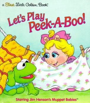 Hardcover Let's Play Peek-A-Boo (First Little Golden Book) Book