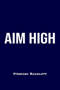 Paperback Aim High Standard Booklets: A softcover fitness tracker to record four days worth of exercise plus cardio. Book