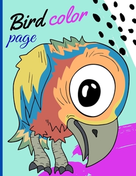 Paperback Bird color page: Bird coloring book, Coloring Books For Kids Awesome Birds, Book