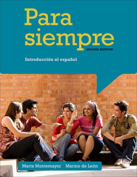 Paperback Student Activities Manual for Montemayor/de Leon's Para Siempre: A Conversational Approach to Spanish, 2nd Book
