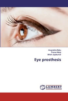 Paperback Eye prosthesis Book