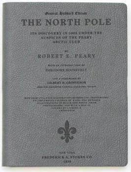 The North Pole: Dark Grey Lined Journal