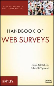 Hardcover Handbook of Web Surveys Book