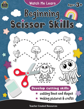 Paperback Watch Me Learn: Beginning Scissor Skills Book