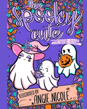 Paperback The Spooky Cute Coloring Book