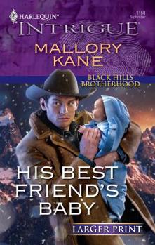 Mass Market Paperback His Best Friend's Baby [Large Print] Book