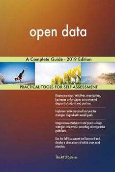 Paperback open data A Complete Guide - 2019 Edition Book