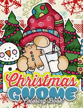 Christmas GNOME Coloring Book