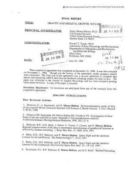 Paperback Gravity and Skeletal Growth Book