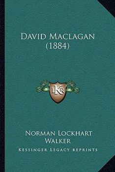 Paperback David Maclagan (1884) Book