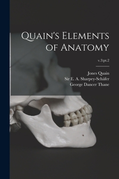 Paperback Quain's Elements of Anatomy; v.3: pt.2 Book