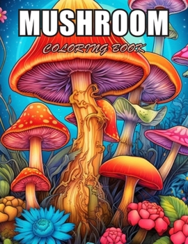 Mushroom Coloring Book For Adults: Exciting Designs Suitable for All Ages