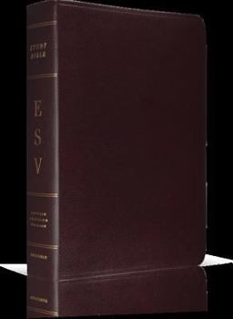 Bonded Leather Study Bible-ESV [With Online Access Code] Book