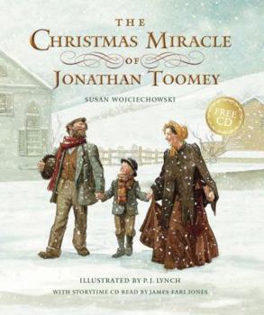 Hardcover The Christmas Miracle of Jonathan Toomey with CD: Gift Edition Book