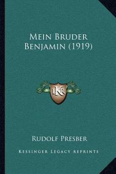 Paperback Mein Bruder Benjamin (1919) [German] Book