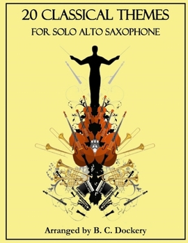 Paperback 20 Classical Themes for Solo Alto Saxophone Book