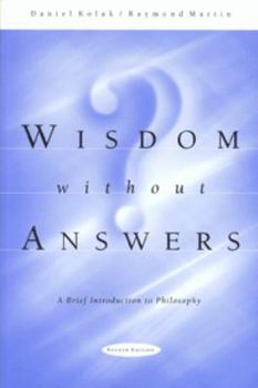 Hardcover Wisdom Without Answers: A Brief Introduction to Philosophy Book