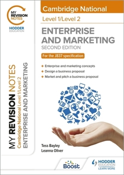 Paperback My Revision Notes: Level 1/Level 2 Cambridge National in Enterprise & Marketing: Second Edition Book