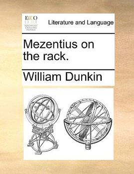 Paperback Mezentius on the Rack. Book