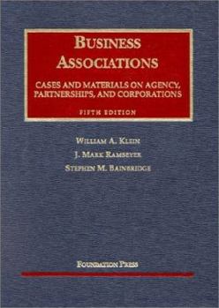 Hardcover Business Associations: Agency, Partnerships, and Corporations: Cases and Materials Book
