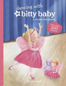 Paperback Dancing With Bitty Baby: A Sticker Storybook Book