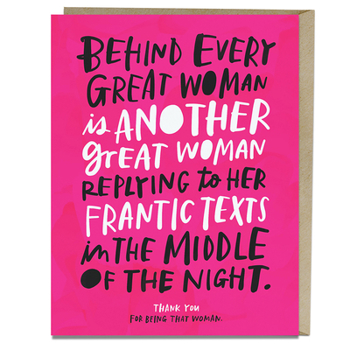 Card: Every Great Woman