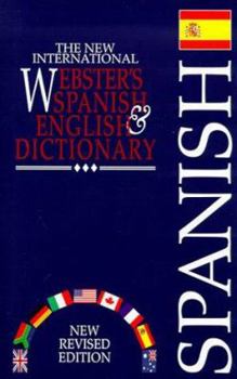 Hardcover The New International Webster's Spanish & English Dictionary Book