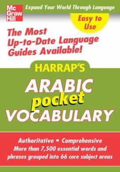 Paperback Harrap's Arabic Pocket Vocabulary Book