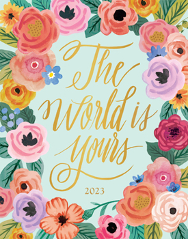 Bonnie Marcus 2023 Desk Planner Foil