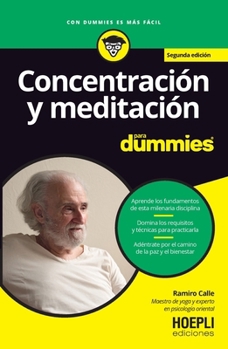 Paperback Concentración y meditación para Dummies [Spanish] Book