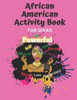 Paperback African American Activity Book for Divas Book