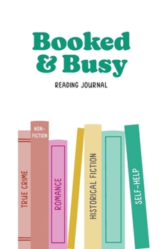 Paperback Booked and Busy Reading Journal Book