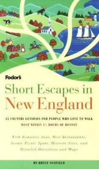 Paperback Short Escapes in New England Book