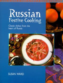 Hardcover Russian Festive Cooking Book