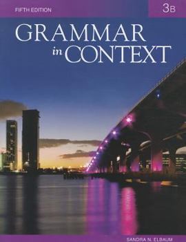 Paperback Grammar in Context 3B Book