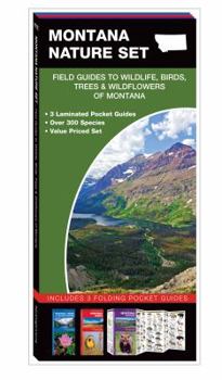 Pamphlet Montana Nature Set: Field Guides to Wildlife, Birds, Trees & Wildflowers of Montana Book