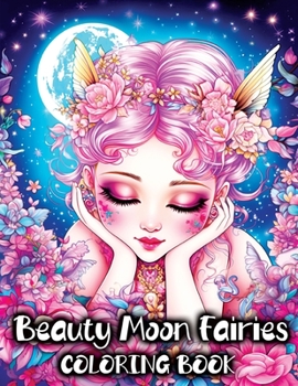 Paperback Fairy Coloring Book: Fairies Beauty Magical Moon for Relaxation and Enchantment in Fairyland Book