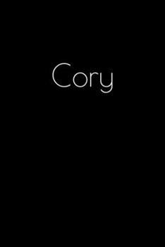 Paperback Cory: Notebook / Journal / Diary - 6 x 9 inches (15,24 x 22,86 cm), 150 pages. Personalized for Cory. Book