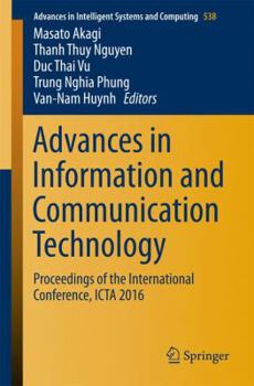 Paperback Advances in Information and Communication Technology: Proceedings of the International Conference, ICTA 2016 Book